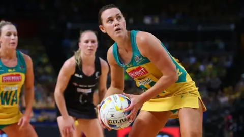 Steve Christo/Corbis/Getty Images Natalie Medhurst of Australia in action against New Zealand during the 2015 Netball World Cup final