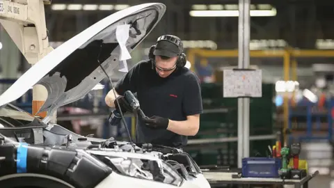 Getty Images UK car production