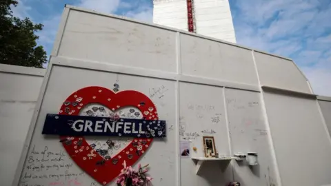 Getty Images grenfell memorial