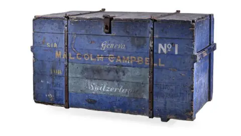 Dreweatts An engineer’s chest for the Bluebird car series