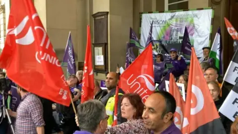 BBC Birmingham protest