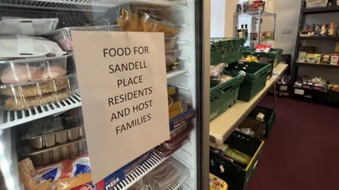 A foodbank helping residents affected by Amesbury flat fire