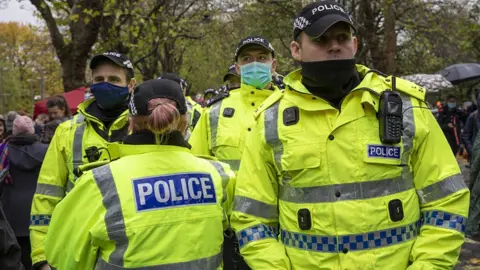 Getty Images Police officers