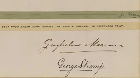 Amgueddfa Cymru - National Museum Wales Morse code message