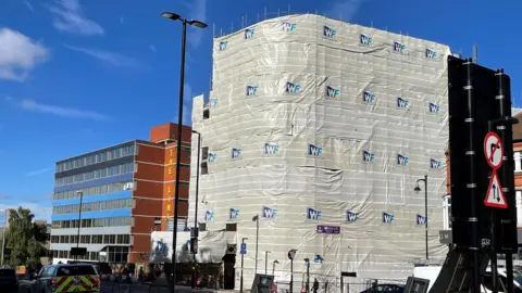 The exterior of Islington Gates on Summer Row