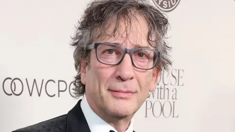 Getty Images Neil Gaiman attends The Art of Elysium's 25th Anniversary HEAVEN Gala at The Wiltern on January 06, 2024 in Los Angeles