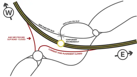 Map of option A