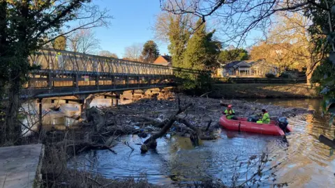 Environment Agency Darley Abbey Bridge