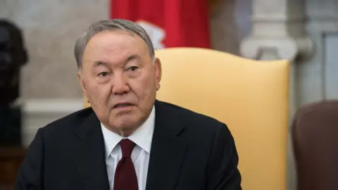 AFP Kazakh President Nursultan Nazarbayev