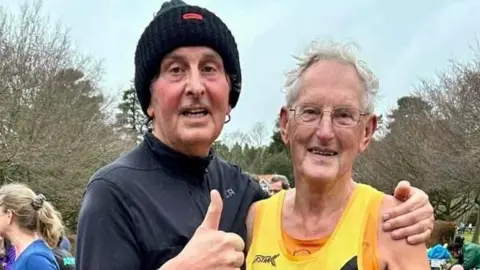 Leigh Kendall Barry Thompson with Ray Evans