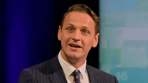 Labour Party MP Mike Tapp attends the Sky News live televised debate