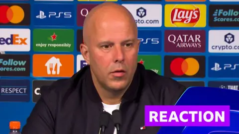 Arne Slot in post match press conference 