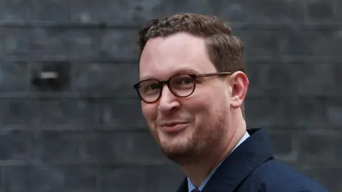 Reuters Darren Jones walks outside of 10 Downing Street