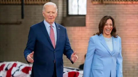 EPA Image shows Joe Biden and Kamala Harris