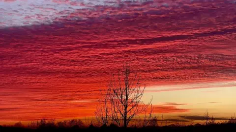 Little Rambler/BBC Weather Watchers Dunblane sunset