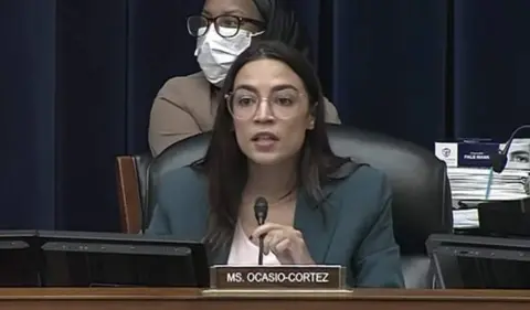 Pool Democrat Alexandria Ocasio-Cortez