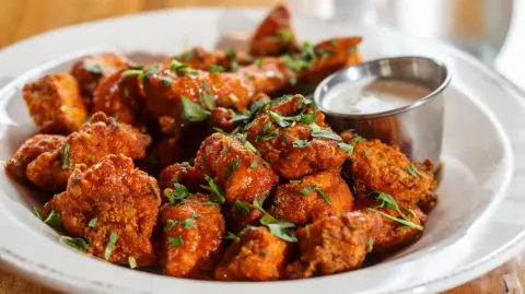 Getty Images A plate of boneless chicken wings