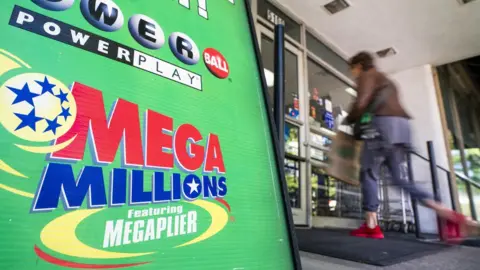 EPA A store selling Mega Millions lottery tickets in Washington DC