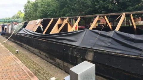 Tooley's Boatyard Hardy before second sinking