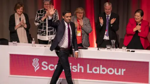 PA Media Scottish Labour conference