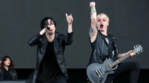 Getty Images Creeper on stage