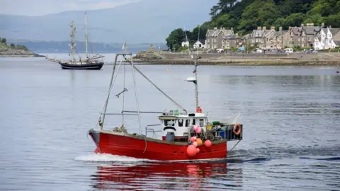 Getty Images Fishing boat at Oban