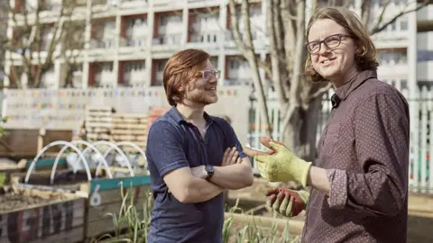 Dot Dot Dot Two volunteers