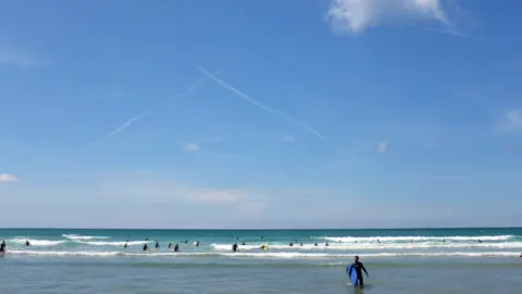 BBC Surfers at Watergate Bay