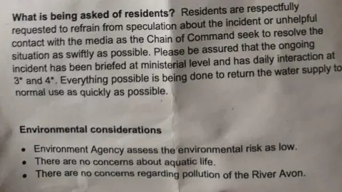 A section of the document discussing talking to the media and how there are not any environmental concerns