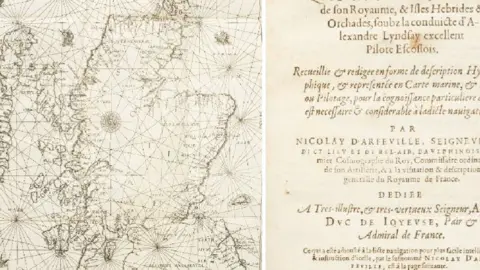 Lyon and Turnbull Oldest Scottish sea map