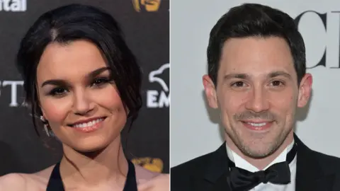 Getty Images Samantha Barks, Steve Kazee