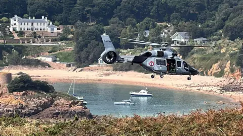 Rescue helicopter