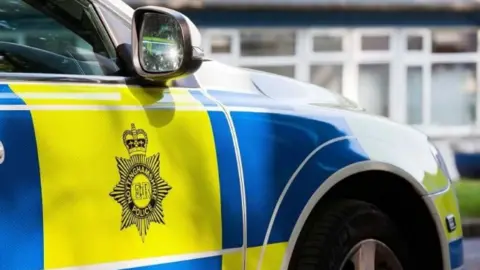 BBC A close up picture of a police car