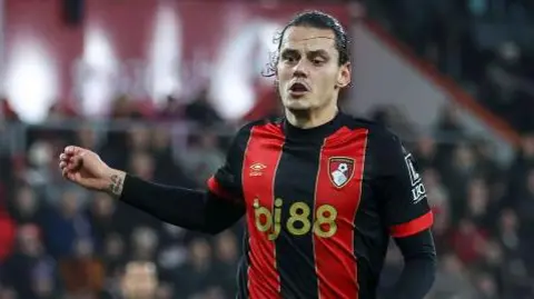 Enes Unal in action for Bournemouth