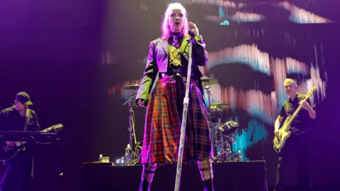 Getty Images Shirley Manson performing onstage