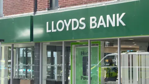 Lloyds bank in Derby