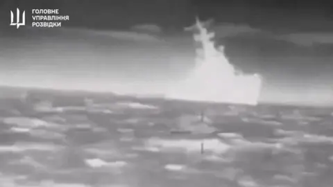 Ukraine 'hits Russian missile boat Ivanovets in Black Sea'