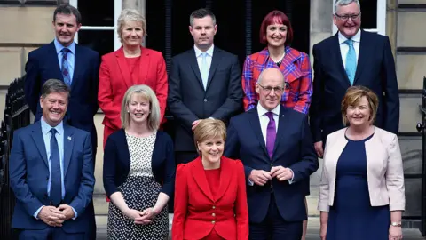 Getty Images Scottish cabinet 2016