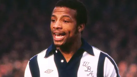 Rex Features Former West Brom and England forward Cyrille Regis