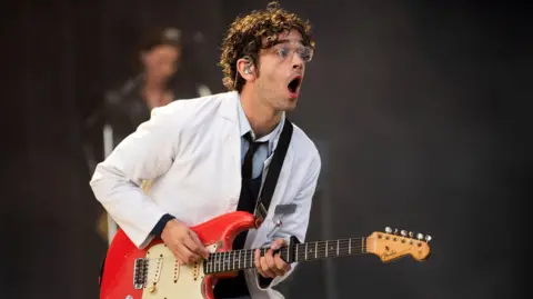 PA Media The 1975 perform at TRNSMT 2023