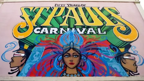 Bhagesh Sachania St Pauls Carnival mural by Inkie