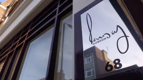 Matthew Feam/PA Wire Restaurant Gordon Ramsay sign