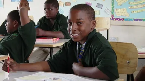 Mary Scanlan Devon Brown at Baraka School