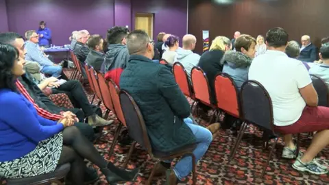 BBC The public meeting