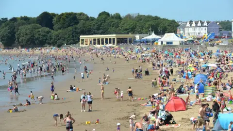 Wales News Service A beach in Wales