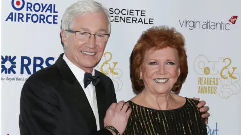 PA Paul O'Grady and Cilla Black