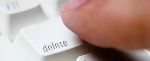 Getty Images Delete key