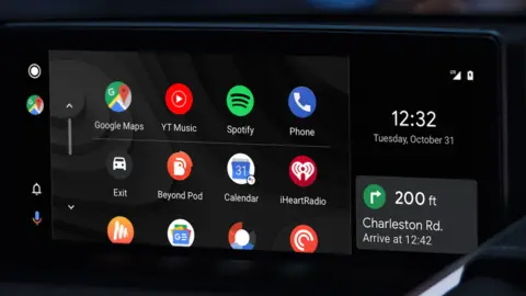 Google Android CarPlay system