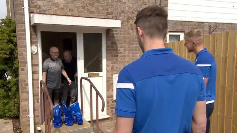 BBC Players visit vulnerable fan