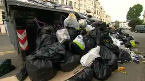 BBC Brighton & Hove rubbish